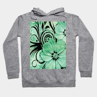 VINTAGE FLOWER Pop Art Hoodie